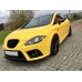 Накладка сплиттер на передний бампер на Seat Leon II Cupra / FR